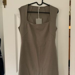 Everlane 90s Mini Dress in Clay